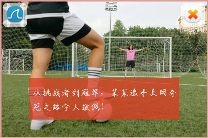 从挑战者到冠军，某某选手美网夺冠之路令人敬佩！